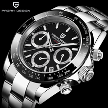 PAGANI Mens Watches Top Brand Luxury WristWatch Quartz Clock black Watch Men Waterproof Sport Chronograph Relogio Masculino 2024 - buy cheap