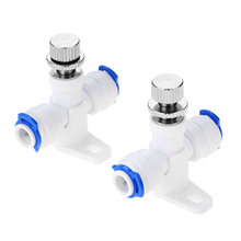 1Pc RO Water Flow Control Valve 1/4" OD Regulator Waterflow Control Valve Connector Fitting for Reverse Osmosis Water Systems 2024 - buy cheap