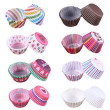 100pcs/set Colorful Cupcake Liner Cupcake Paper Baking Cup Muffin Cases Cake Mold Cake Box Cup Tray Cake Mold Decorating Tools 2024 - buy cheap