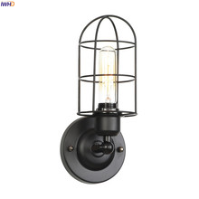 IWHD Industrial Loft Decor Retro LED Wall Light Fixtures Bedroom Stair Vintage Edison Wall Lamp Sconce Applique Murale Luminaire 2024 - buy cheap