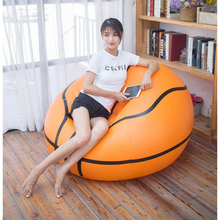 Inflatable Basketball Bean Bag Chair Soccer Ball Air Sofa Indoor Living Room PVC Lounger for Adult Kids Outdoor Lounge Armchair 2024 - buy cheap