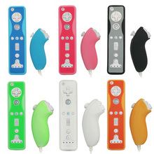 Мягкий силиконовый чехол OSTENT для Nintendo Wii Remote Nunchuk Controller 2024 - купить недорого