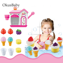 Baby Ice Cream Bubble Maker Machine Model Machine Play Water Toys Bath Toys Children Pretend Play Toys Set 2024 - buy cheap