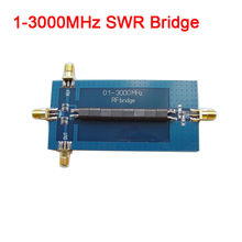 Puente de reflexión RF SWR 0,1 MHZ-3000 MHZ Analizador de antena VHF UHF VSWR conectores de pérdida de retorno: SMA 2024 - compra barato
