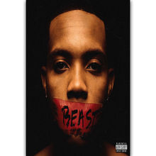 New G Herbo Custom Hip Hop Rap Music Singer-Silk Art Poster Wall Sicker Decoration Gift 2024 - buy cheap