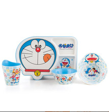 Dinnerware ceramics Bowl Dish Doraemon Gift Kitchen Cooking Tools Accessory Household Tableware Home Decor School Melamine 2024 - buy cheap
