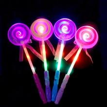 Красочные сахарные светящиеся палочки в форме сердца игрушки со светодиодной подсветкой для детей и взрослых леденцы Волшебные мигающие палочки игрушки рождественские подарки для вечеринки 2024 - купить недорого