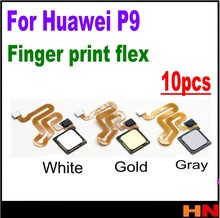 10pcs wholesale For Huawei P9 Fingerprint Sensor Scanner Flex Cable Home Button Return Key Replacement Parts 2024 - buy cheap