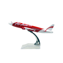 Air Asia plane model A320 16cm airplane models child Birthday gift chiristmas gift plane models toys Free Shipping 2024 - buy cheap