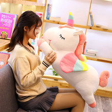 Big Plush Unicorn Toys Soft Stuffed Plush Doll Unicorn with Wings Soft Pillow Girl Birthday Gift Licorne 2024 - buy cheap