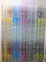 CS 101 Chic Floral Type Tulle Voile Door Window Curtain fabric Drape Panel Sheer Scarf Valance decorative Curtain fabrics 2024 - buy cheap