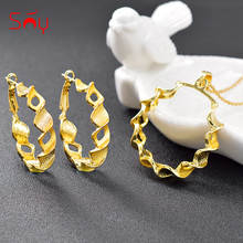 Sunny Jewelry Romantic Jewelry Sets For Women Necklace Earrings Pendant Trendy Jewelry Findings For Party Wedding Jewelry Gifts 2024 - buy cheap