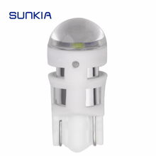 1Pcs SUNKIA Super Bright LED T10 W5W Auto Reading Parking Lamp Car Lamp  Marker Rear Light  Car Styling 3030 1SMD 2024 - buy cheap