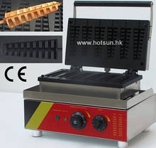 Free Shipping Commercial Belgian Lolly Waffle Stick Maker Iron Baker Mold Plate Machine 110V 220V Electric Nonstick 2024 - buy cheap