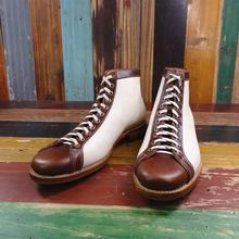 Sipriks-Botas de mono de Piel De Becerro hechas a mano para hombre, zapatos clásicos Goodyear Welt, Tops altos, botas marrones blancas de vaquero, 2021 2024 - compra barato