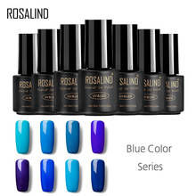 ROSALIND Gel 1S 7ML Nail Polish UV LED Blue Color Series Nail Gel Varnish Long-lasting Nail Art Manicure Soak Off Gel Lacquer 2024 - buy cheap