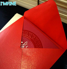 Sobres cuadrados de papel perlado para invitación de boda, 50-16*16cm (6,2 "* 6,2"), 120GSM, invitación especial 2024 - compra barato