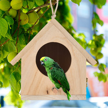 New Large Nest Box Nest House 1PC Bird House Birds Houses Box Wooden Boxes 0712#30 2024 - buy cheap