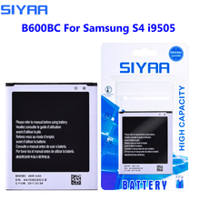 Siyaa original b600bc bateria para samsung s4 i9505 i9506 i9500 i9295 alta capacidade 2600mah substituição para galaxy s 4 baterias 2024 - compre barato