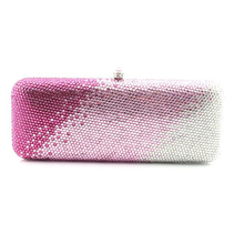 pink female Bling Crystal Diamond Evening Clutches Bags For Women Cocktail Party lady Handbag Purse wedding Bridal Clutch wallet 2024 - buy cheap