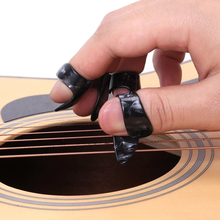 Palheta para guitarra acústica e elétrica, 4 lâmpadas de dedo, polegar + 3 dedos 2024 - compre barato