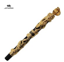 JINHAO upscale beautiful snake fountain pen nib 18KGP M Nib 2024 - buy cheap