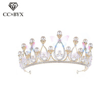 CC wedding jewelry hairbands tiaras and crowns butterfly shape pearl engagement hair accessories for bridal romantic fine HG945 2024 - buy cheap