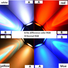 10 шт./лот инфракрасный пульт дистанционного управления светодиодные RGB E27 E14 B22 GU10 GU5.3 MR16 3 Вт без разницы в цвете точечные светильники с функцией памяти с регулируемой яркостью 2024 - купить недорого