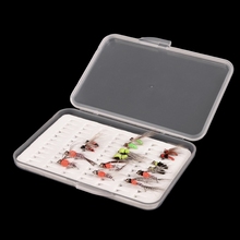 Transparent Ultra-Thin Fly Fishing Flies Box 77/104/168 Grids Portable Flying Fishhook Case Fishing Lure Tackle Boxes waterproof 2024 - buy cheap