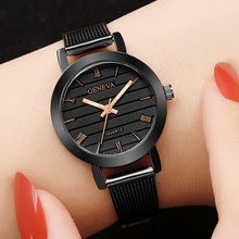 Hot Sale Reloj Female Clock Women Watches Geneva Fashion Classic Luxury Stainless Steel Quartz WristWatches relogio feminino *A 2024 - buy cheap