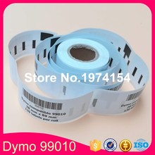 1 Roll Compatible DYMO 99010 Address Mailing Adhesive Labels in poly bag 89mmx29mmx130pcs/roll for 310 320 400 450 2024 - buy cheap