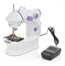 Electric Mini Handheld Sewing Machine Dual Speed Adjustment Light Foot Double Threads Pendal Sewing Machine 2024 - buy cheap