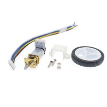 DC 6V codificador de engranaje de Motor N20, Micro Motor de engranaje, Mini Motor eléctrico con tornillos de rueda de 34mm, Kit de soporte de montaje 2024 - compra barato