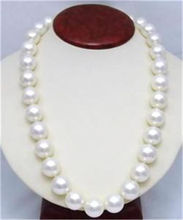 Ожерелье женское из серебра 925 пробы с жемчужинами, 12 мм 2024 - купить недорого