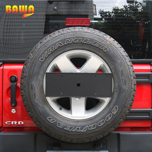 BAWA-marco para neumático trasero de coche, soporte de repuesto de Metal para Jeep Wrangler JK 2007-2017 2024 - compra barato