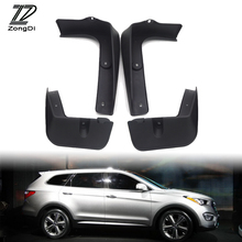 ZD Car Front Rear Mudguards For 2013 2014 Hyundai Santa Fe / IX45 (DM) Car-styling Mudflap Accessories Fenders 1Set Splash Guard 2024 - buy cheap