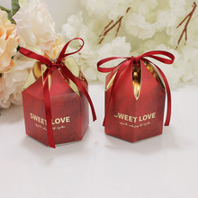 Wedding Favors Gift Boxes European Wedding Birthday Guests Event Party Gift Packaging Creative Mongolia Box Polygon Candy Box 2024 - buy cheap