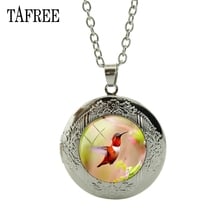 TAFREE-collar con colgante de pájaro de Color plateado para mujer, cadena larga, collares llamativos, joyería BD29 2024 - compra barato