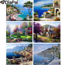 DIAPAI 5D DIY Diamond Painting 100% Full Square/Round Drill "House landscape" 3D Embroidery Cross Stitch Home Decor 2024 - buy cheap