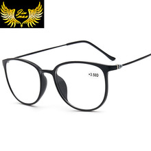New Design Women Style CR39 Lenses Tr90 Reading Glasses Fashion Full Rim Round Presbyopia Eyewear for Women oculos de leitura 2024 - buy cheap