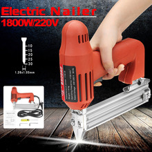 WENXING 1800W 220V Electric Nailer 10-30mm Straight Nail Staple Piercing Gun Lightweight Woodworking Power Tool 2024 - buy cheap