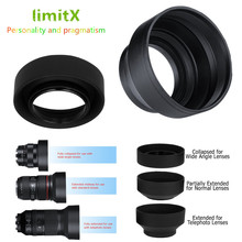 LimitX-parasol de lente de flor tulipán para cámara Digital Panasonic Lumix, DMC-FZ300, FZ300, FZ330, DMC-FZ330 2024 - compra barato