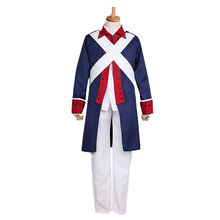 Anime APH Hetalia Axis Powers American Revolution Military  Uniform Cosplay Costume Halloween 2024 - buy cheap
