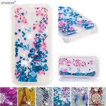 For Nokia 1 2018 Cute Glitter Fitted Back Case Nokia1 TA-1047 TA-1056 TA-1060 TA-1079 TA-1066 Bling Dynamic Liquid Bumper Cover 2024 - buy cheap