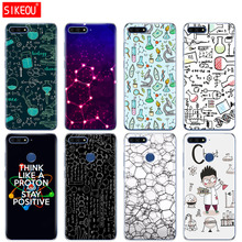 Silicone Cover Phone Case For Huawei Honor 7A PRO 7C Y5 Y6 Y7 Y9 2017 2018 Prime Biology and Chemistry 2024 - buy cheap