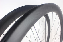Conjunto de roda revendcher de bicicleta, de alta qualidade, freio a disco, 45mm, 700c, 25mm de largura, 24 sulcos de raios, rodas de carbono de corrida, 9/10/11spd 2024 - compre barato