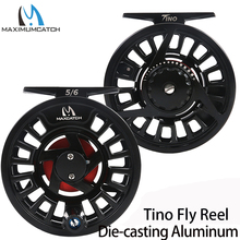 Maximumcatch Maxcatch Die-casting Aluminum Fly Fishing Reel Right and Left Handed 3-8wt Black Color Fly Reel 2024 - buy cheap