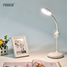 Eye Protect Dimmable LED Rechargeable Touch Sensor Table Lamp With Mini Fan for Home Reading Studying Working 2024 - buy cheap