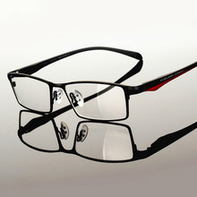 Classic Mens Pure Titanium Full frame Glasses Frames Myopia Optical Frame Ultra-light Titanium computer Eyeglasses Frame 9110 2024 - buy cheap
