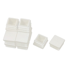 Tapas blancas de plástico de 20 mm x 20 mm versión de blanking, tapas de repuesto, accesorios para tubo cuadrado profesional, gran oferta 2024 - compra barato